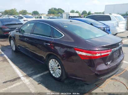 Lot #2992827552 2014 TOYOTA AVALON HYBRID XLE TOURING