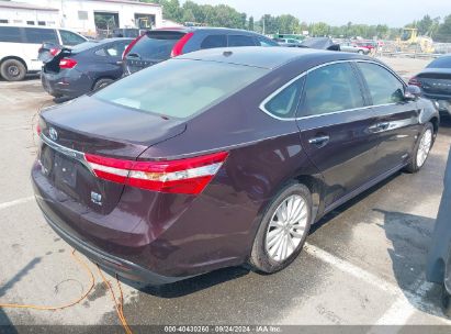 Lot #2992827552 2014 TOYOTA AVALON HYBRID XLE TOURING