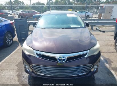 Lot #2992827552 2014 TOYOTA AVALON HYBRID XLE TOURING