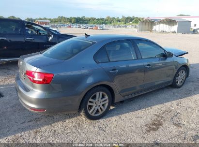 Lot #2996535062 2015 VOLKSWAGEN JETTA 2.0L S