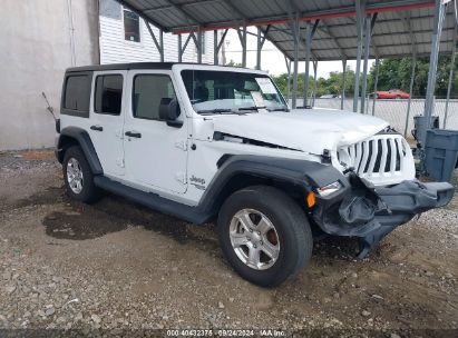 Lot #2992827042 2021 JEEP WRANGLER UNLIMITED SPORT S 4X4