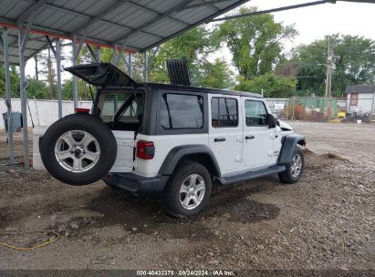 Lot #2992827042 2021 JEEP WRANGLER UNLIMITED SPORT S 4X4