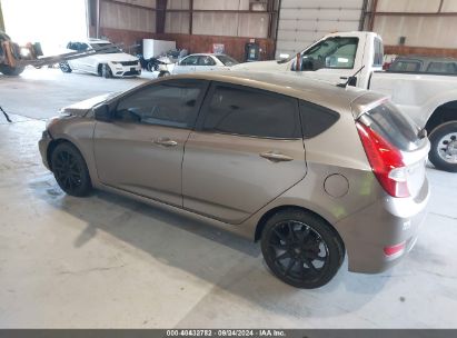 Lot #3035077508 2013 HYUNDAI ACCENT GS