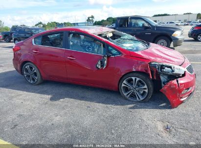 Lot #3035077511 2016 KIA FORTE EX