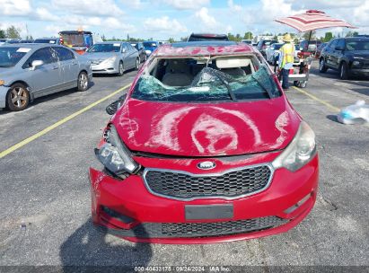 Lot #3035077511 2016 KIA FORTE EX