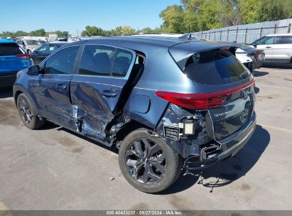 Lot #3035089604 2022 KIA SPORTAGE LX