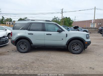 Lot #2990350398 2024 FORD BRONCO SPORT BIG BEND