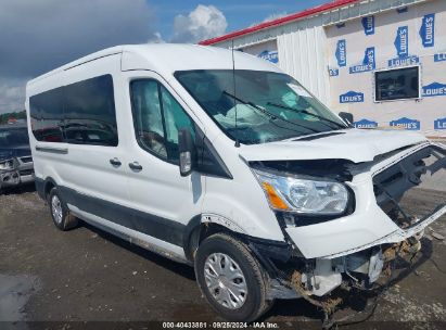 Lot #3005350735 2021 FORD TRANSIT-350 PASSENGER VAN XLT