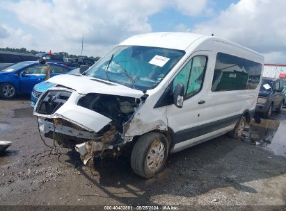 Lot #3005350735 2021 FORD TRANSIT-350 PASSENGER VAN XLT