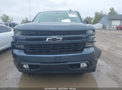 Lot #2997777744 2020 CHEVROLET SILVERADO 1500 4WD  SHORT BED RST