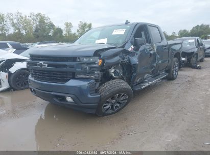 Lot #2997777744 2020 CHEVROLET SILVERADO 1500 4WD  SHORT BED RST