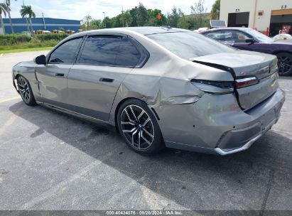 Lot #2990350313 2024 BMW 740 I XDRIVE