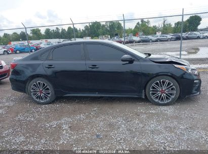 Lot #2990356871 2021 KIA FORTE GT MANUAL