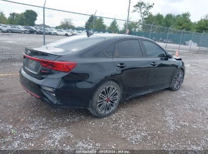 Lot #2990356871 2021 KIA FORTE GT MANUAL