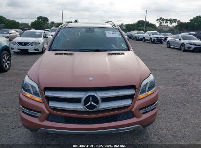 Lot #2996535046 2016 MERCEDES-BENZ GL 450 4MATIC