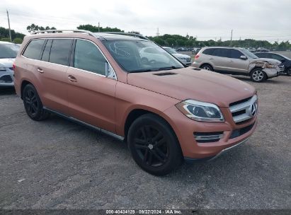 Lot #2996535046 2016 MERCEDES-BENZ GL 450 4MATIC