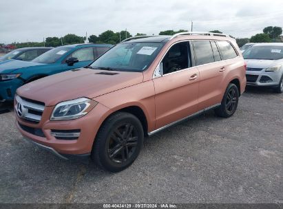 Lot #2996535046 2016 MERCEDES-BENZ GL 450 4MATIC