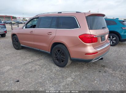 Lot #2996535046 2016 MERCEDES-BENZ GL 450 4MATIC