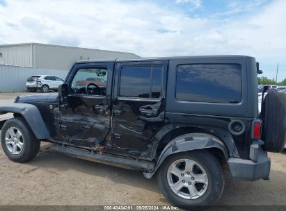 Lot #3050084823 2018 JEEP WRANGLER JK UNLIMITED SPORT S 4X4