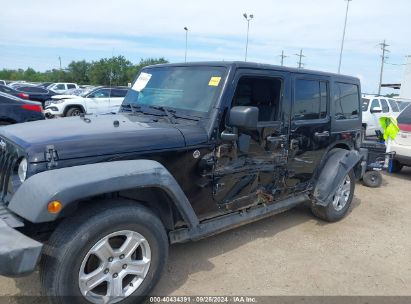 Lot #3050084823 2018 JEEP WRANGLER JK UNLIMITED SPORT S 4X4