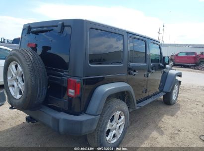 Lot #3050084823 2018 JEEP WRANGLER JK UNLIMITED SPORT S 4X4