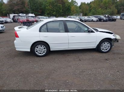 Lot #3035077608 2005 HONDA CIVIC LX