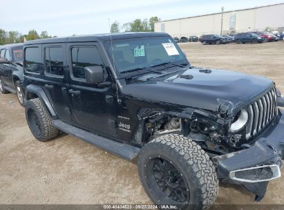 Lot #3035707816 2019 JEEP WRANGLER UNLIMITED SAHARA