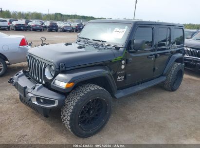 Lot #3035707816 2019 JEEP WRANGLER UNLIMITED SAHARA