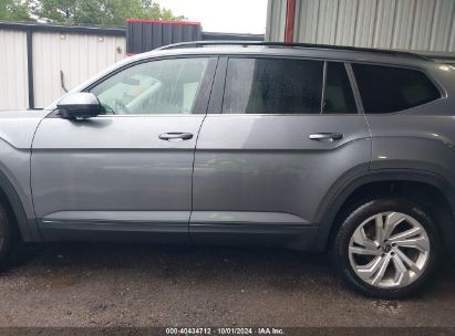 Lot #3035077606 2021 VOLKSWAGEN ATLAS 3.6L V6 SE W/TECHNOLOGY