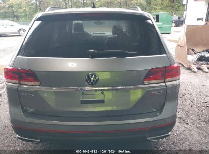 Lot #3035077606 2021 VOLKSWAGEN ATLAS 3.6L V6 SE W/TECHNOLOGY