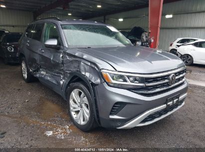 Lot #3035077606 2021 VOLKSWAGEN ATLAS 3.6L V6 SE W/TECHNOLOGY