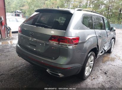 Lot #3035077606 2021 VOLKSWAGEN ATLAS 3.6L V6 SE W/TECHNOLOGY