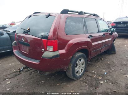 Lot #3039822764 2004 MITSUBISHI ENDEAVOR LS