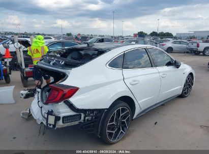 Lot #2990354711 2021 HYUNDAI SONATA N LINE