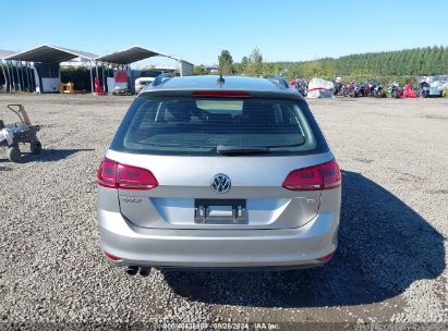 Lot #2992833277 2016 VOLKSWAGEN GOLF SPORTWAGEN TSI S 4-DOOR