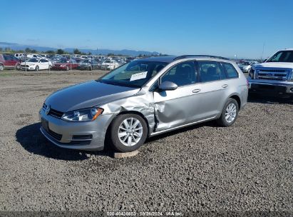 Lot #2992833277 2016 VOLKSWAGEN GOLF SPORTWAGEN TSI S 4-DOOR