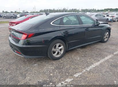 Lot #2990350269 2020 HYUNDAI SONATA SE