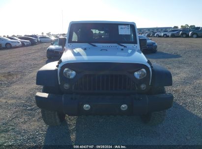 Lot #2992833275 2016 JEEP WRANGLER UNLIMITED BLACK BEAR