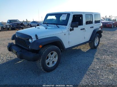 Lot #2992833275 2016 JEEP WRANGLER UNLIMITED BLACK BEAR