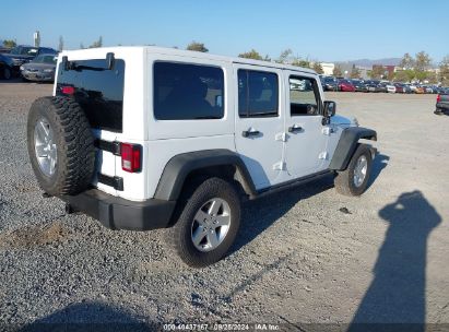 Lot #2992833275 2016 JEEP WRANGLER UNLIMITED BLACK BEAR