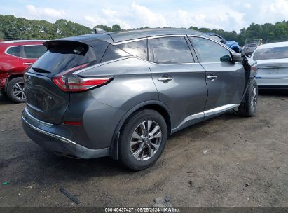 Lot #3035077568 2017 NISSAN MURANO SV