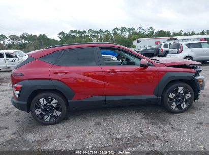 Lot #2997778110 2024 HYUNDAI KONA SEL