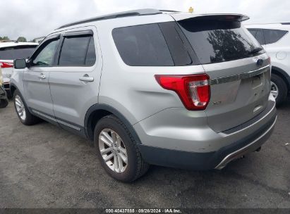 Lot #2996535030 2017 FORD EXPLORER XLT