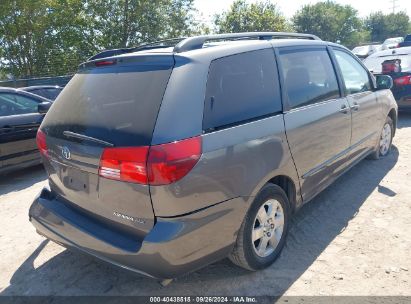 Lot #2978106852 2004 TOYOTA SIENNA XLE