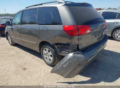 Lot #2978106852 2004 TOYOTA SIENNA XLE