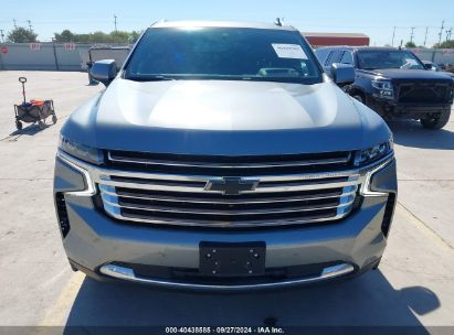 Lot #2978106850 2023 CHEVROLET TAHOE 4WD HIGH COUNTRY