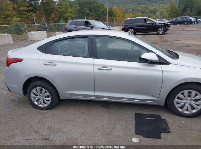 Lot #2996535025 2021 HYUNDAI ACCENT SE