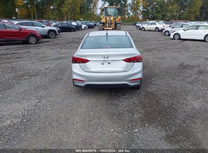 Lot #2996535025 2021 HYUNDAI ACCENT SE