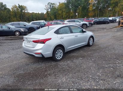 Lot #2996535025 2021 HYUNDAI ACCENT SE