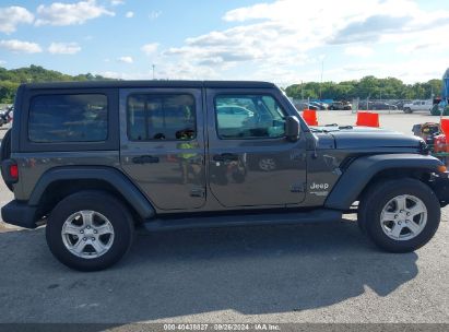 Lot #3046369907 2020 JEEP WRANGLER UNLIMITED SPORT S 4X4